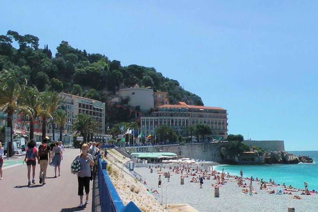 Studio A Louer Au Coeur Du Carre Dor A Nice, Rue Dalpozzo A 150 Metres Des Plages 외부 사진