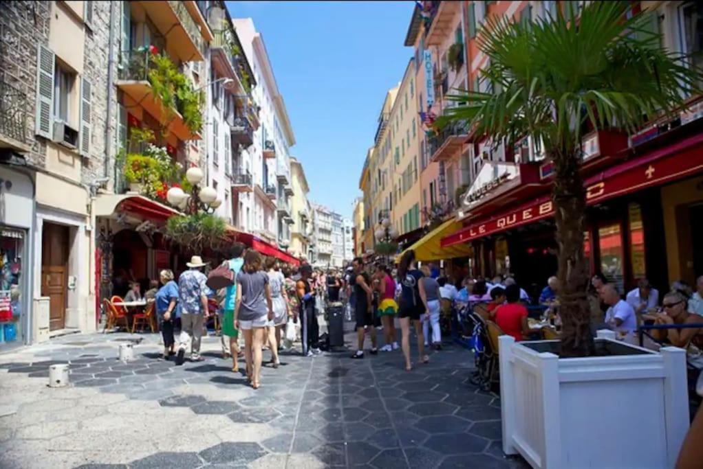 Studio A Louer Au Coeur Du Carre Dor A Nice, Rue Dalpozzo A 150 Metres Des Plages 외부 사진
