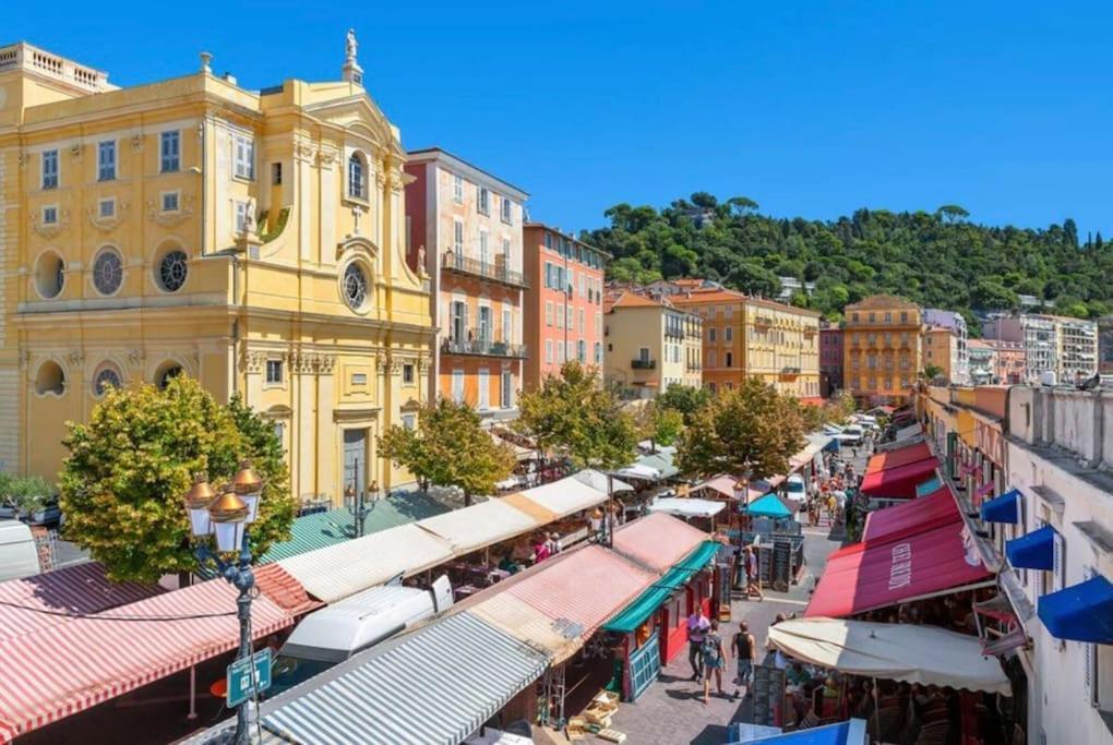 Studio A Louer Au Coeur Du Carre Dor A Nice, Rue Dalpozzo A 150 Metres Des Plages 외부 사진