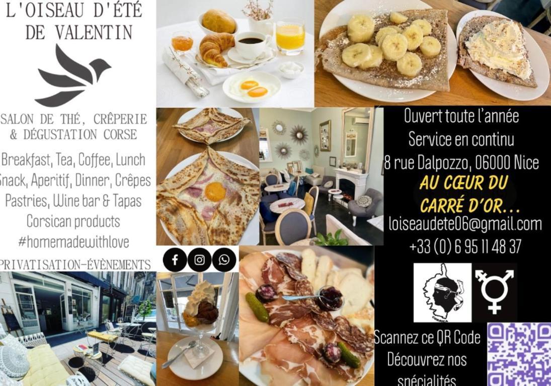Studio A Louer Au Coeur Du Carre Dor A Nice, Rue Dalpozzo A 150 Metres Des Plages 외부 사진